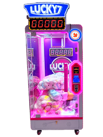 Lucky7 Unterhaltungsautomat Scheinwurf- und Münzwurf