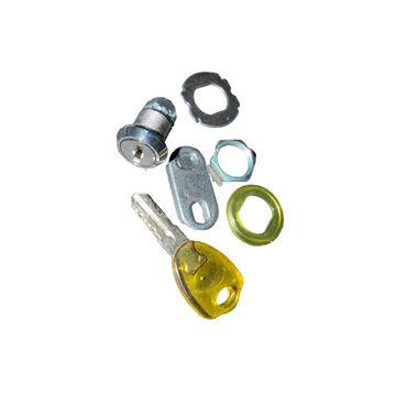 Schließzylinder mit Schlüssel für Unterhaltungsautomaten